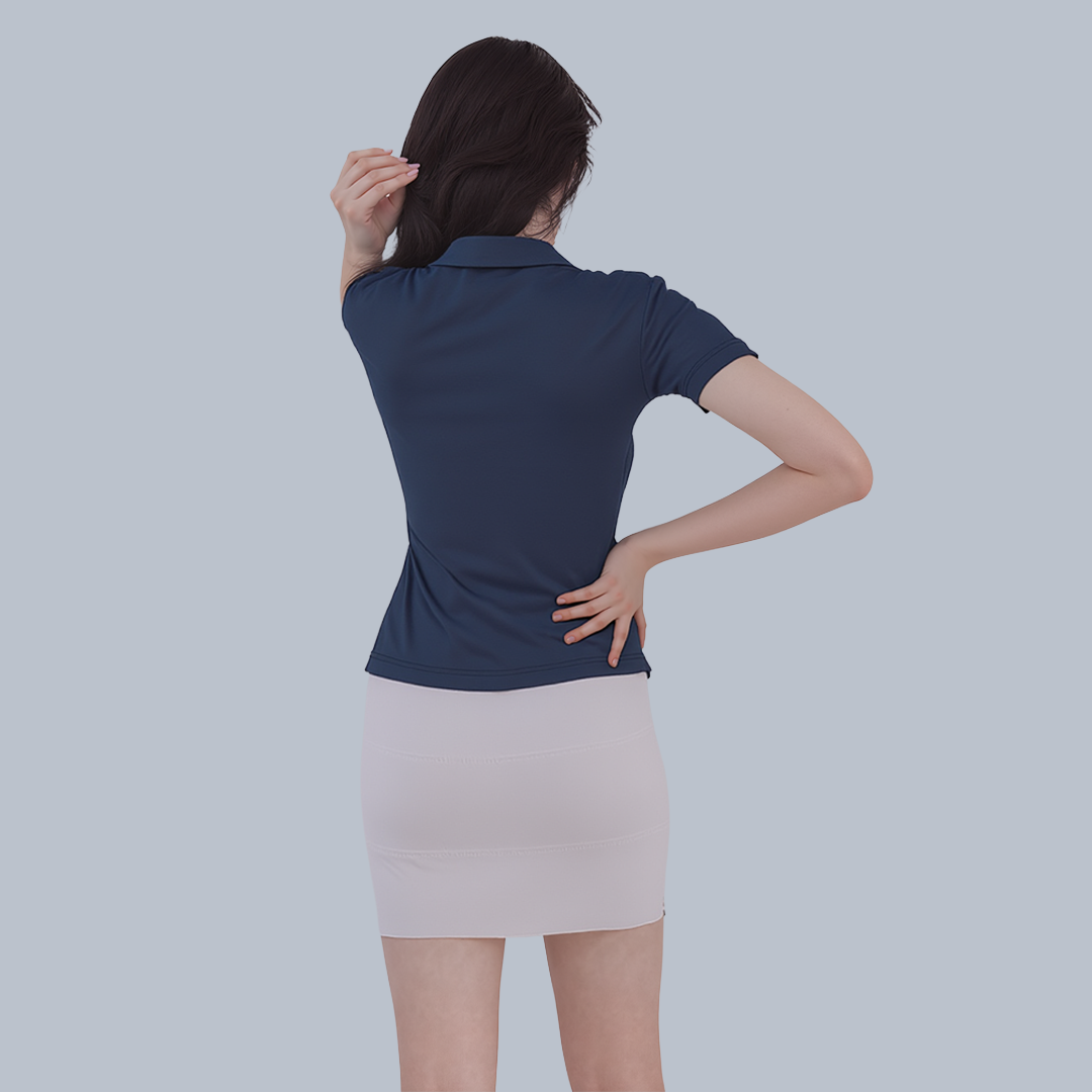 Telar® 涼感機能-女裝Polo短袖上衣
